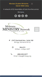 Mobile Screenshot of montanaministrynetwork.com